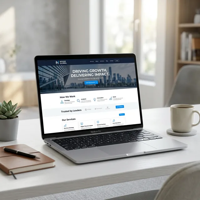 Moderne Website