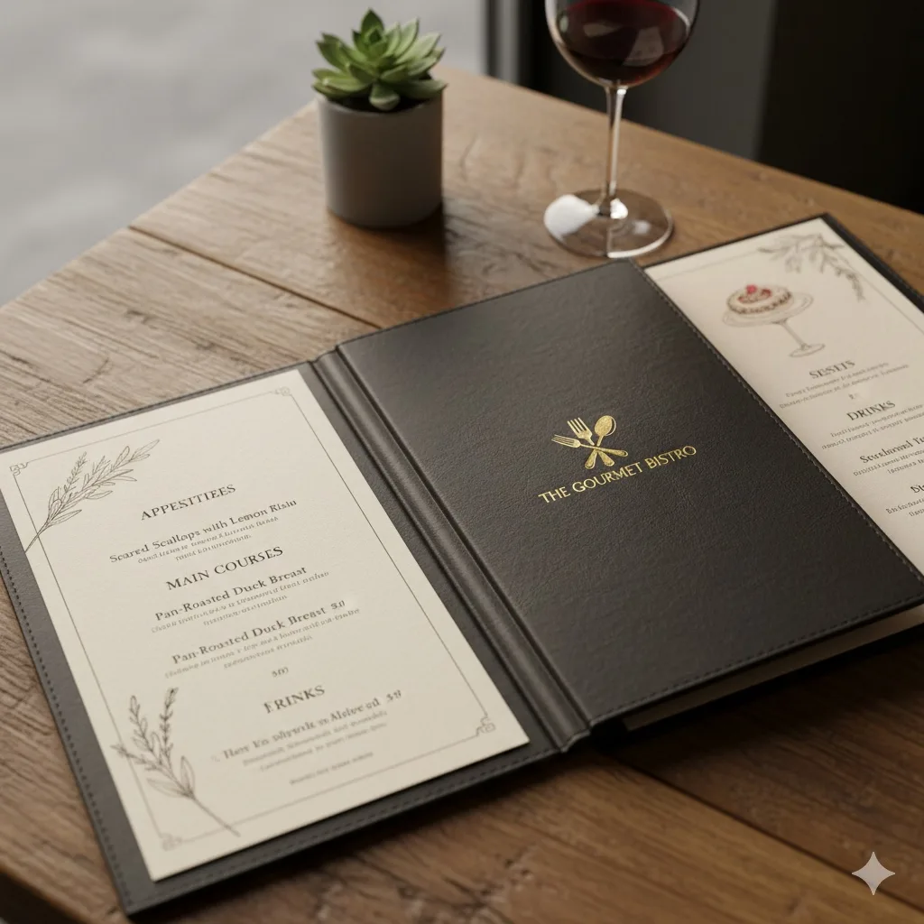 Speisekarte Design