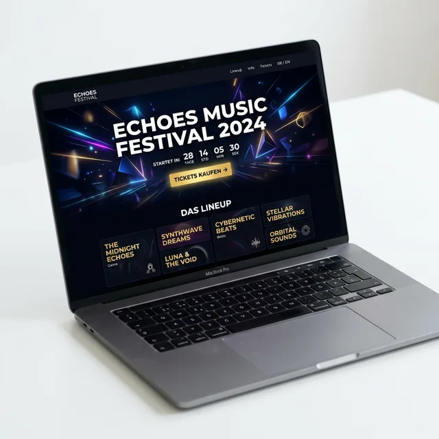 Event Landingpage